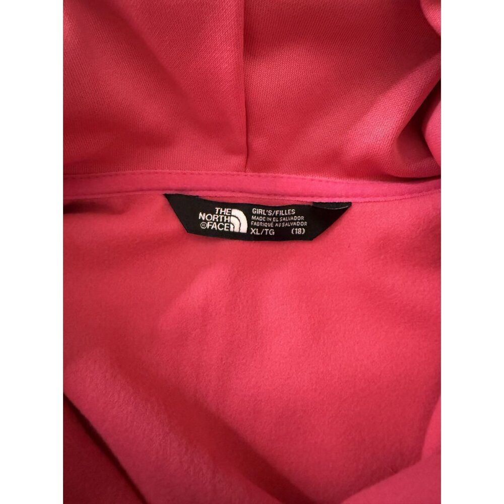 NWT The North Face Girls Kickin It Full Zip Hoodie Pink Size XL [jb] - Picture 6 of 8